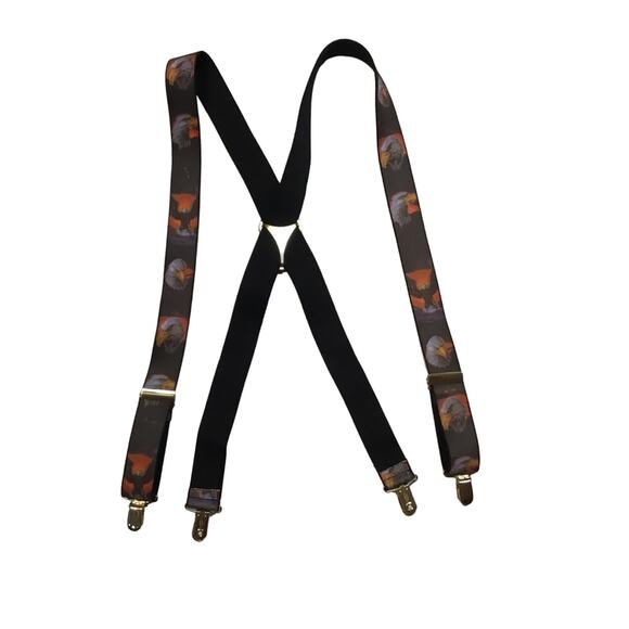 pelican Other - Rare Vintage Pelican Eagle Graphic Suspenders
